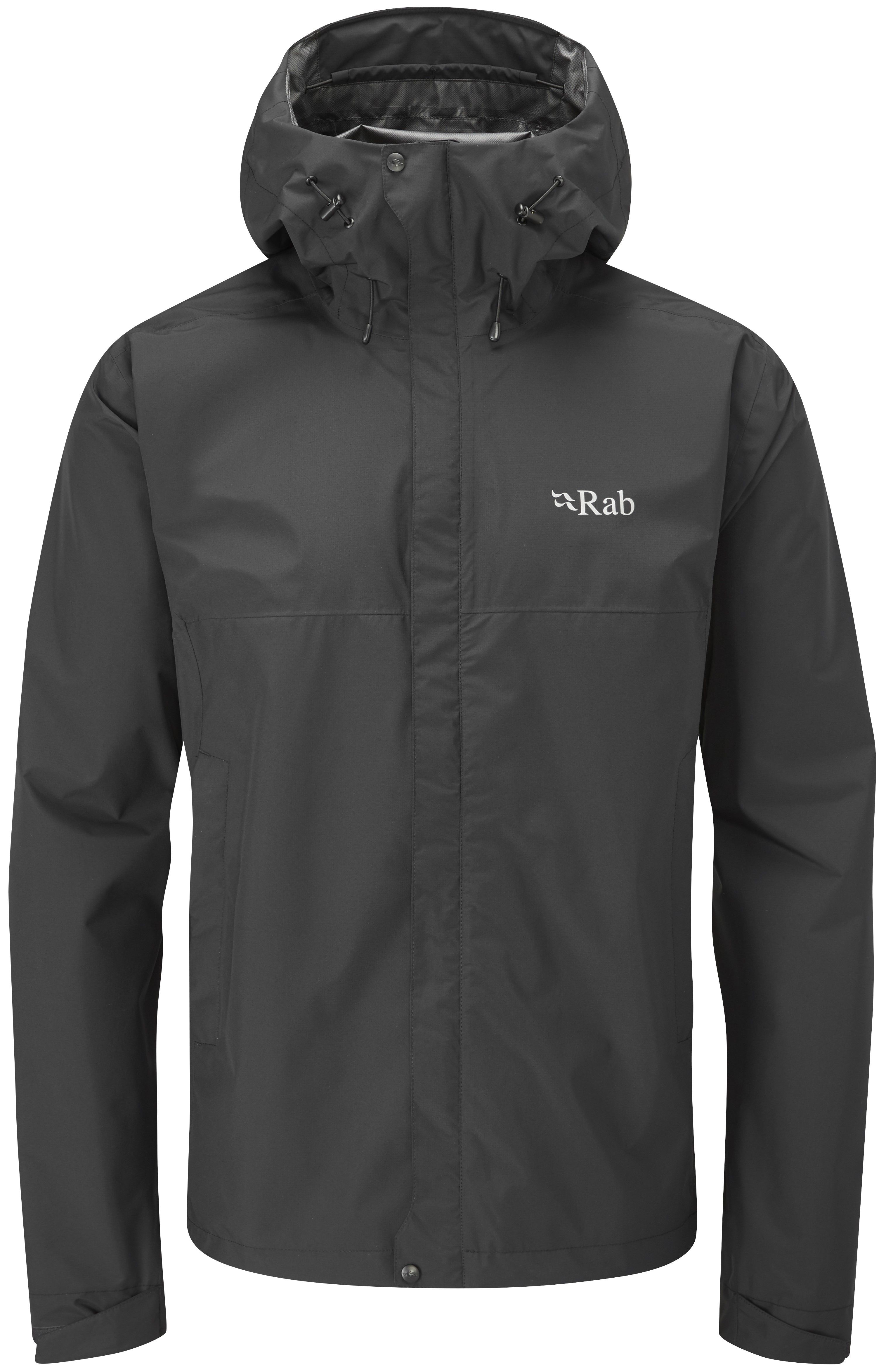 M's Downpour Eco Jacket Black