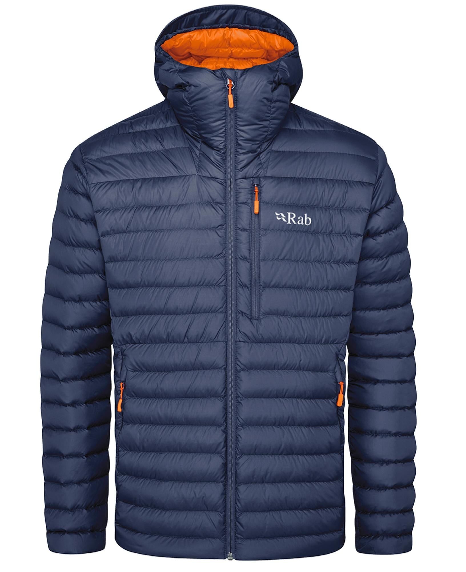 M's Microlight Alpine Jacket Deep Ink/Marmalade