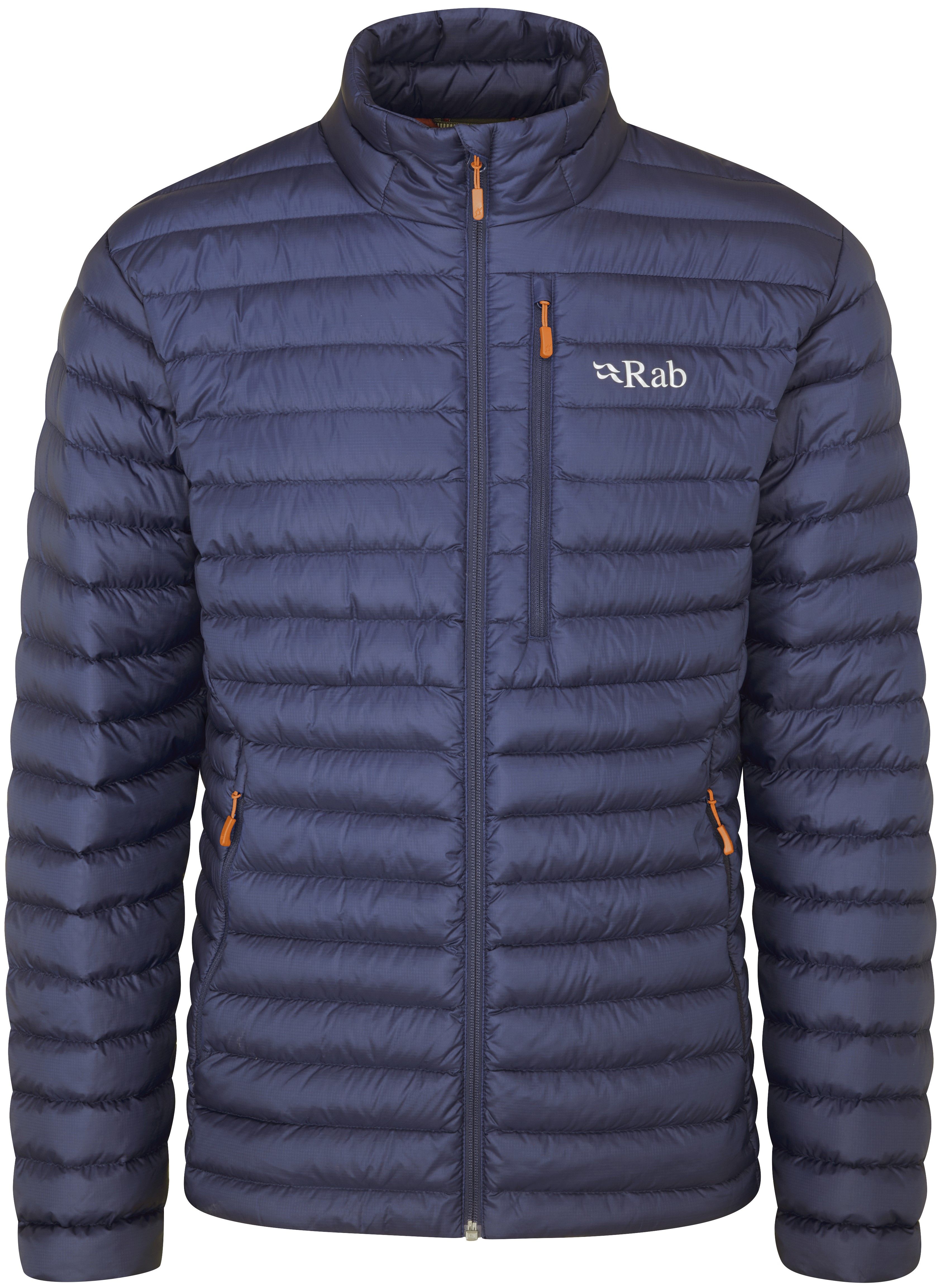 M's Microlight Jacket Deep Ink/Marmalade