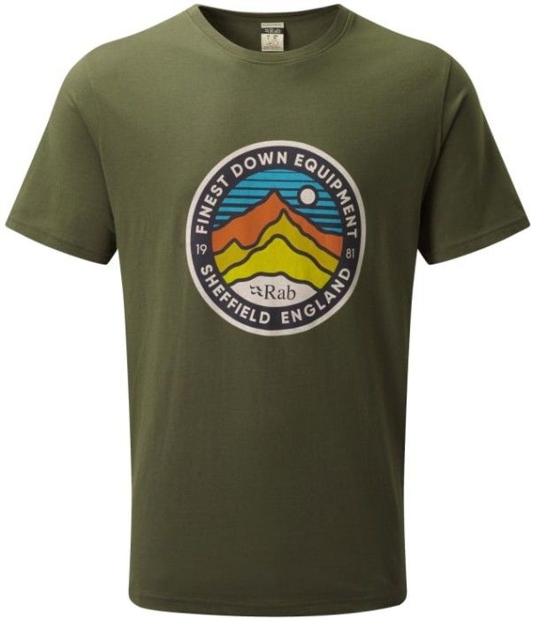 M's Stance 3 Peaks Tee Army