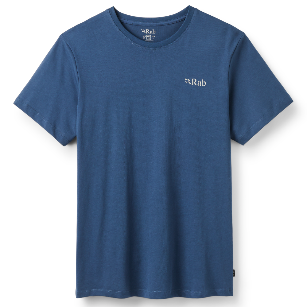 M's Stance Mountain Peak Tee Tempest Blue