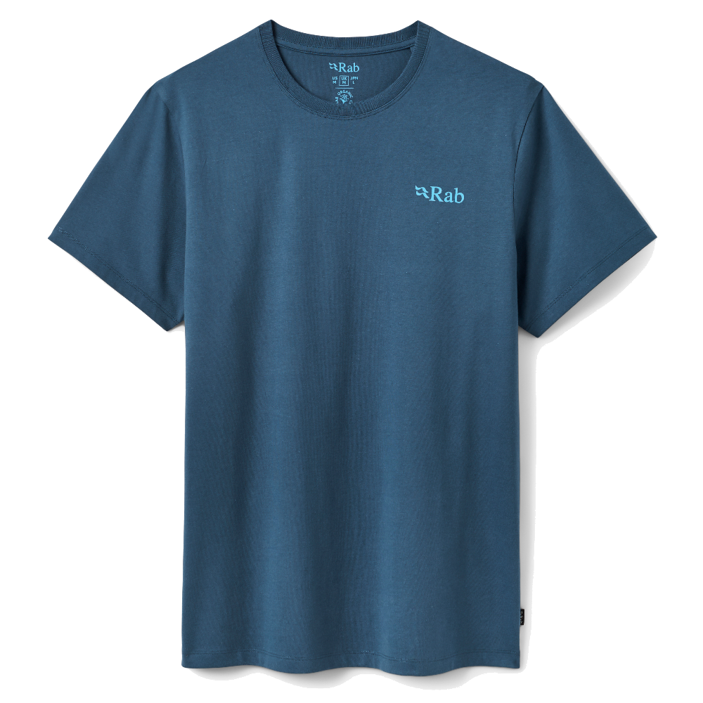 M's Stance Strata Tee Tempest Blue