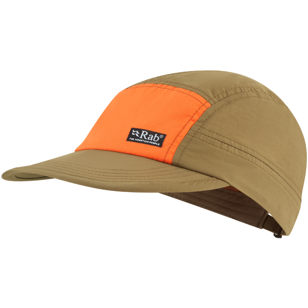 Vista 5 Panel Cap Oak/Dark Melba