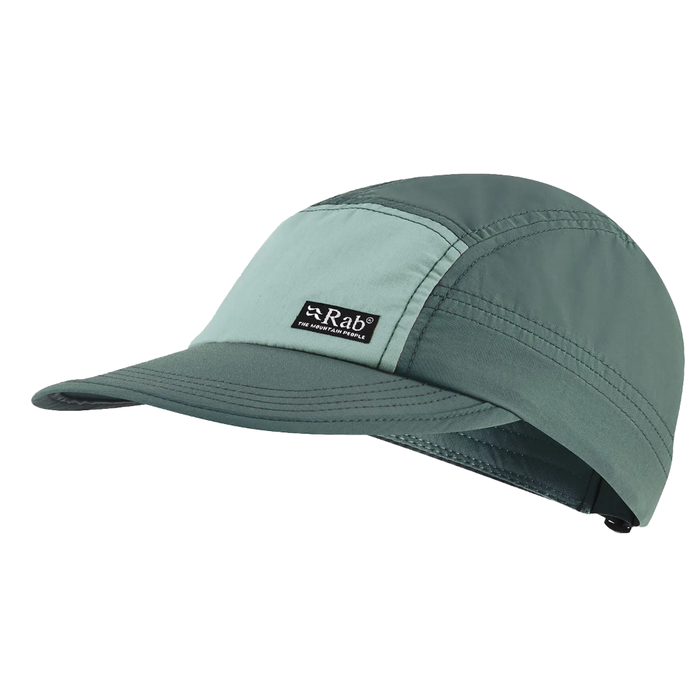 Vista 5 Panel Cap Sage/Cool Mint