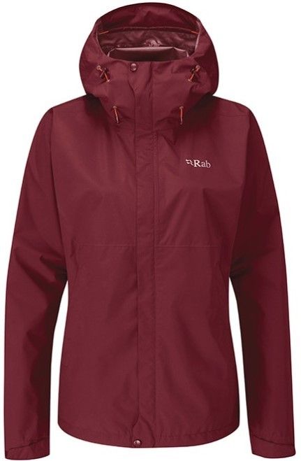 W's Downpour Eco Jacket Deep Heather