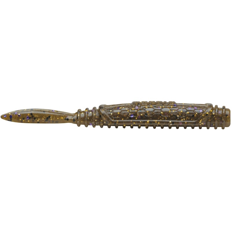 Rapala CrushCity Salted NedRoll 3'' 8cm - Green Pumpkin Goby 7-pack