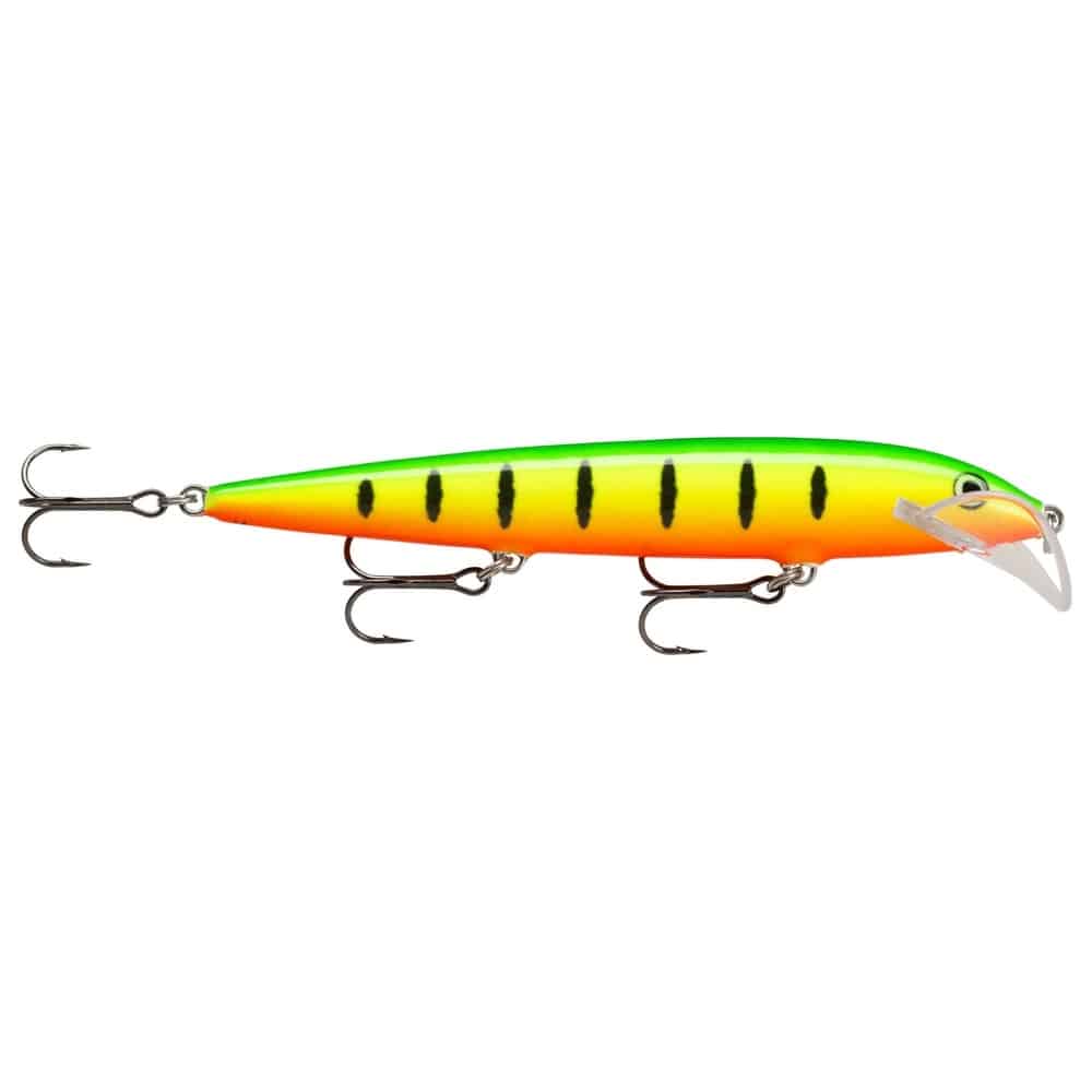Rapala Scatter Rap Husky 13cm - Green Yellow Orange Stripe