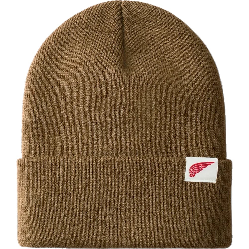 Logo Knit Beanie Coyote Brown