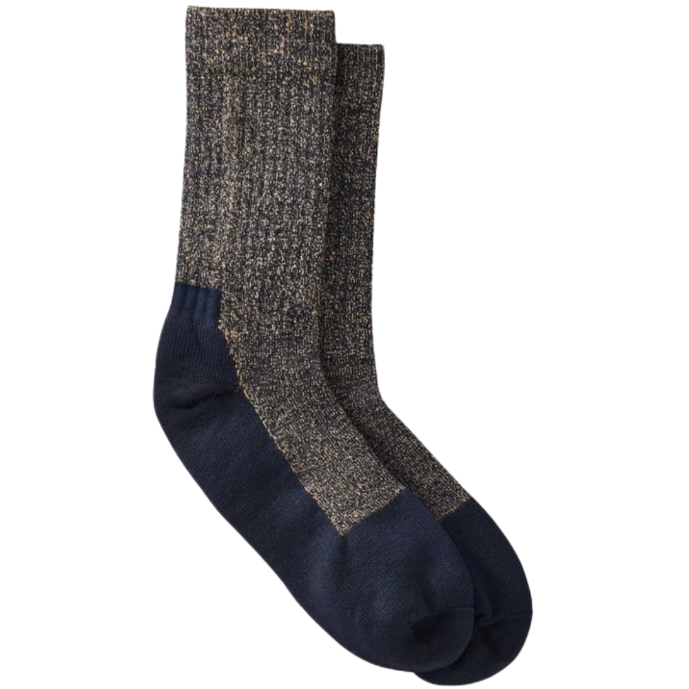 Red Wing Deep Toe Capped Wool Sock Navy/Khaki