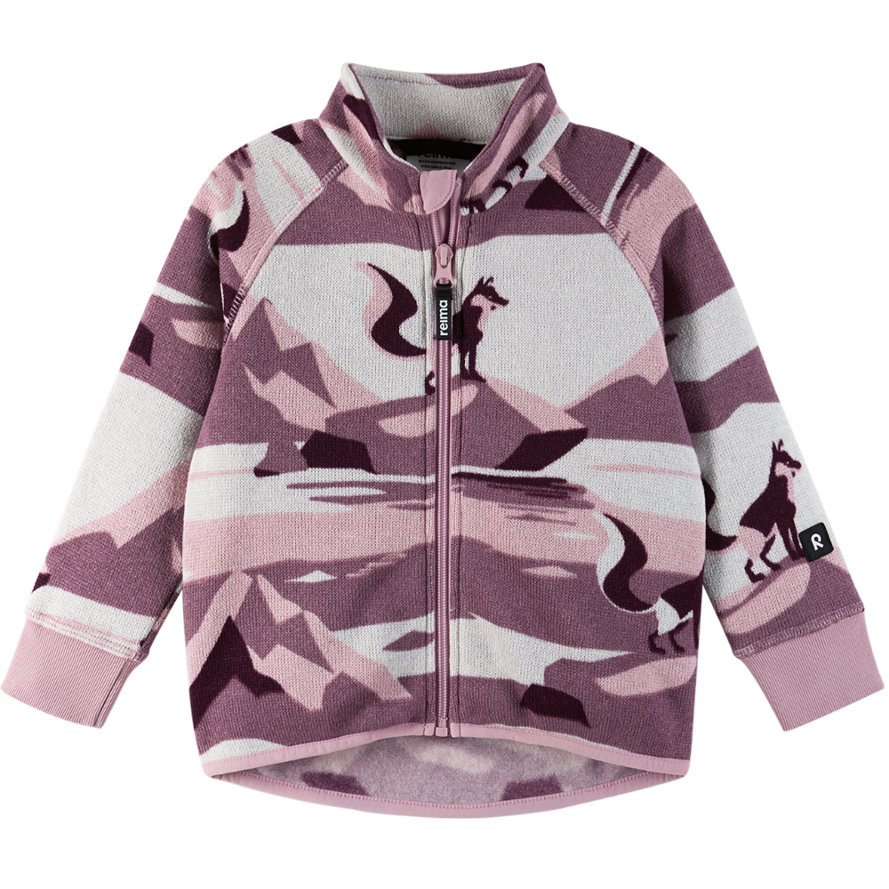 Fleece Sweater Ornament Kids Deep Purple