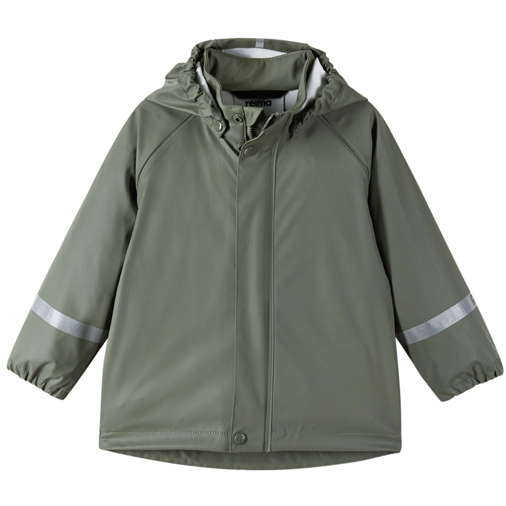 Lampi Raincoat Greyish Green