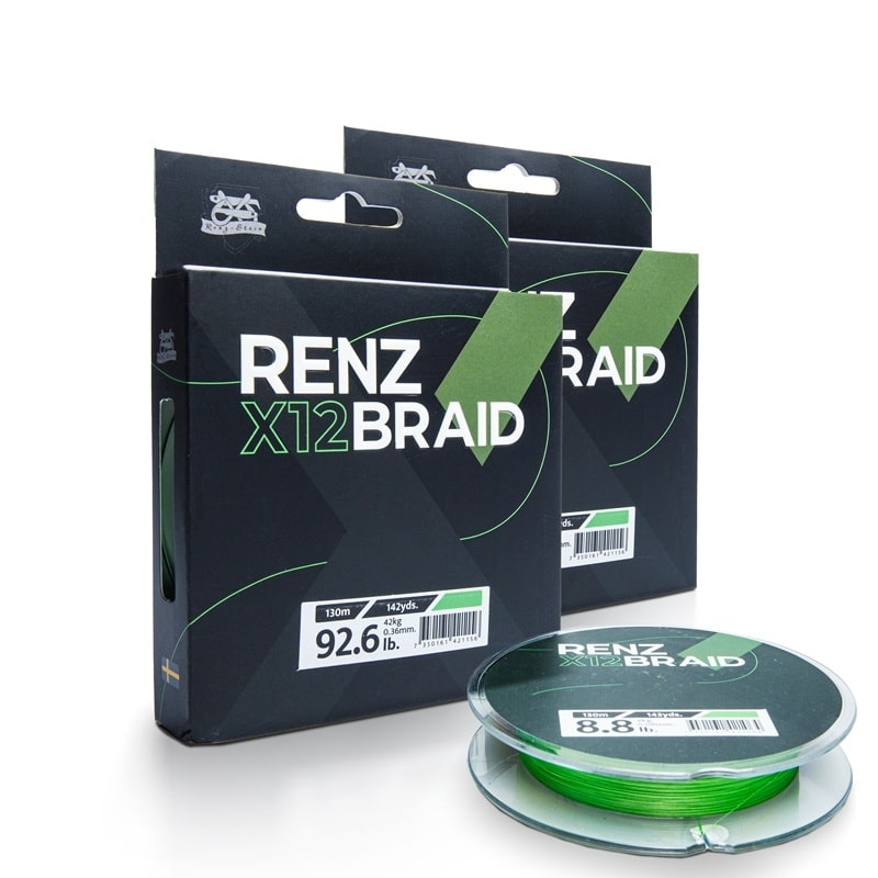 Renz-Stein Renz Braid X12 Fluo Green 130m 0