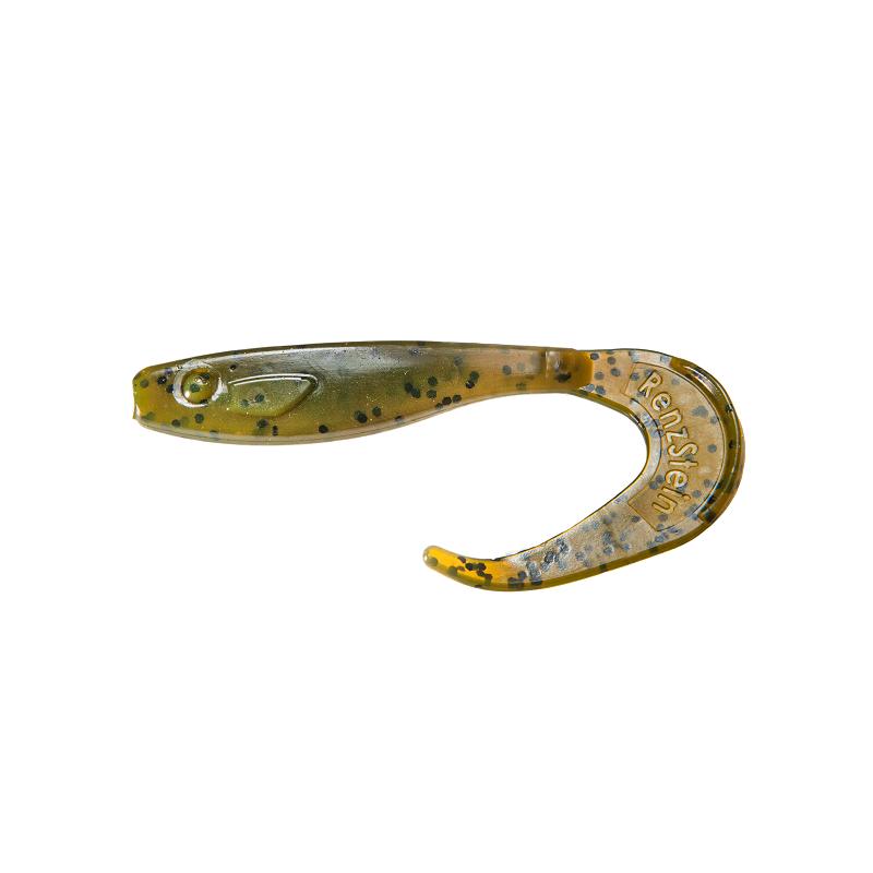 Renz-Stein Renz Tail Finesse Green Pumpkin 7cm 3g 8-pakning
