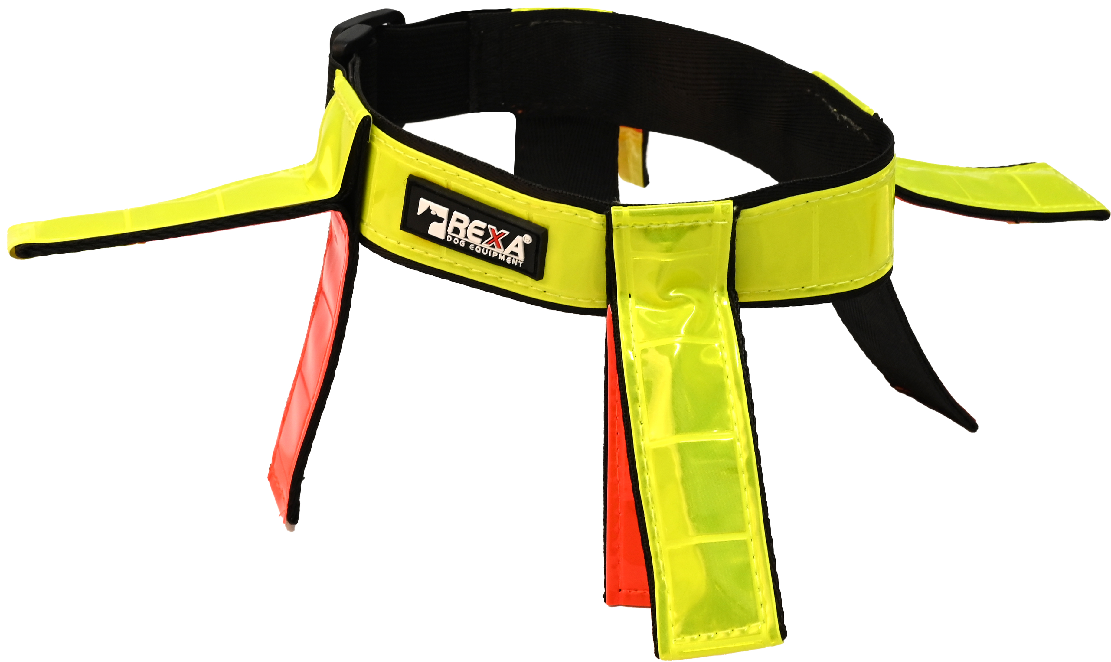 Reflexhalsband med flärp No.2 40-55cm