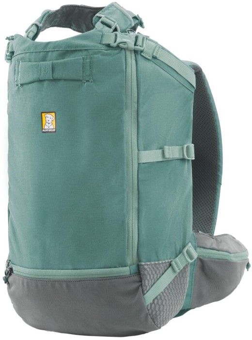 Hitch Hiker Dog Backpack Carrier River Rock Green