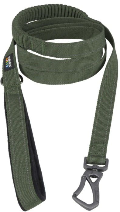 Bliss X Anti-shock Leash L Army Green