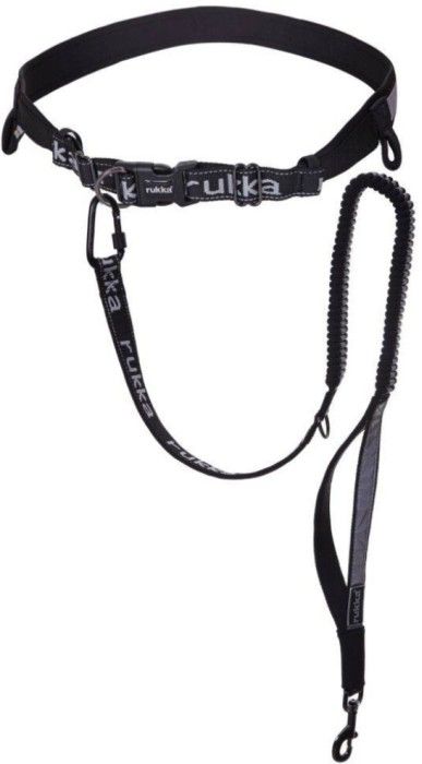 Hike Belt+Leash M Black/Gray
