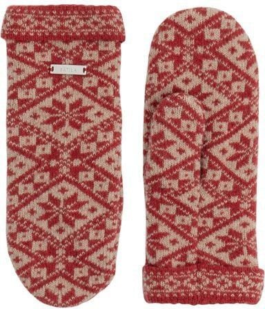 Sätila Grace Mitten Dark Red
