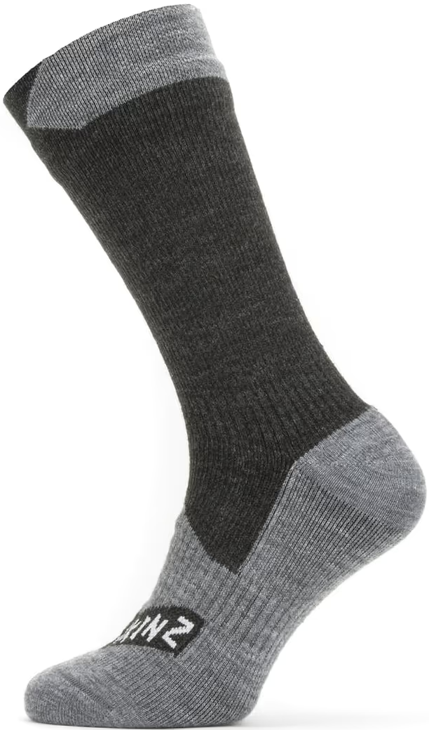 Raynham Waterproof Sock Black/Dark Grey Marl