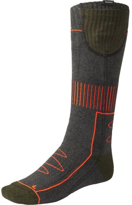 Celsius Heat Socks Pine Green Melange