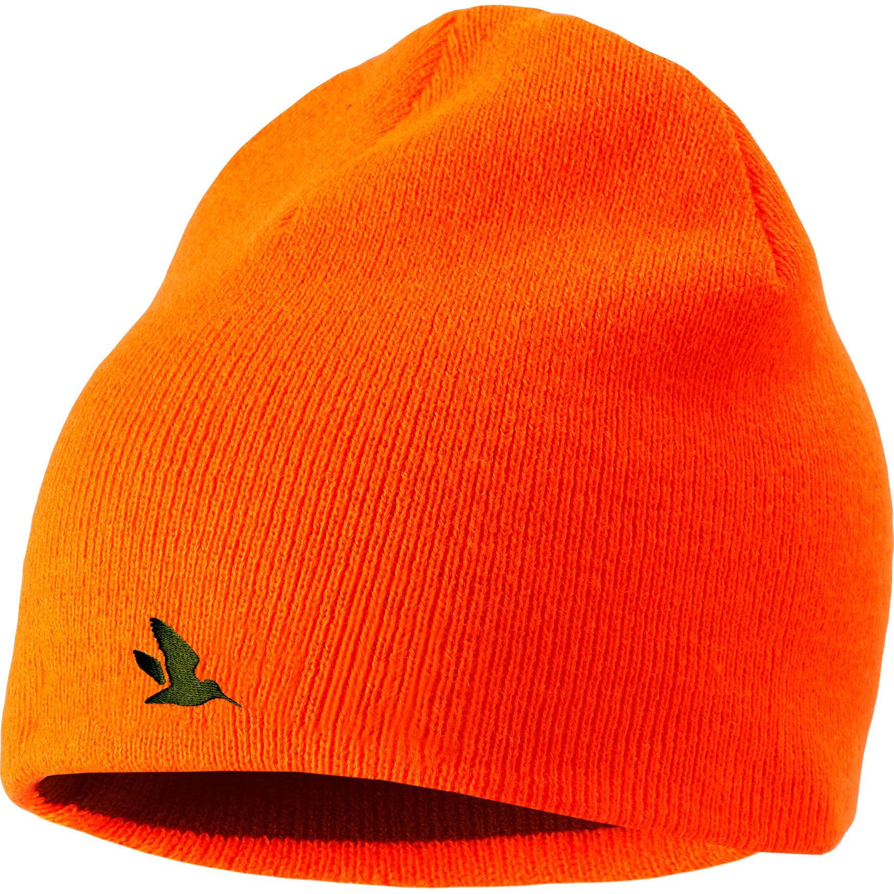 Ian Reversible Beanie Hi-Vis Orange/Pine Green