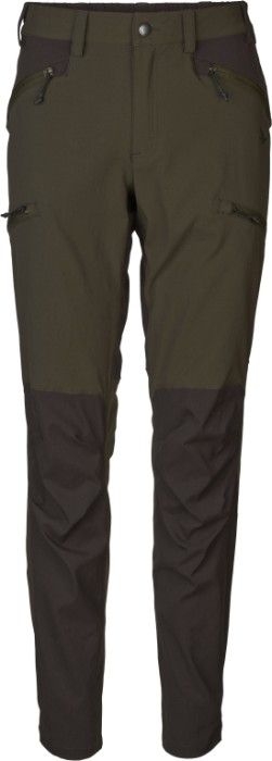 Larch Stretch Trouser Women Chocolate Torte Pine Green/