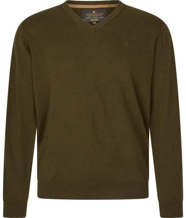 M's Pine V-Neck Pullover Light Pine