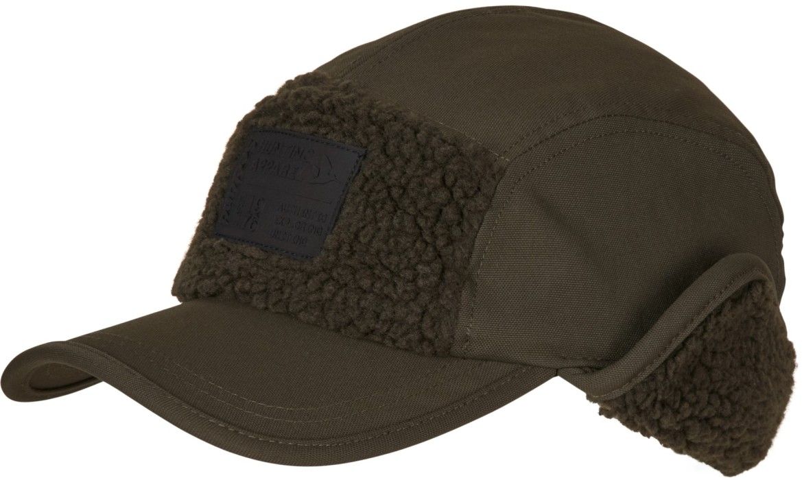 M's Teddy Fold Down Cap Pine Green