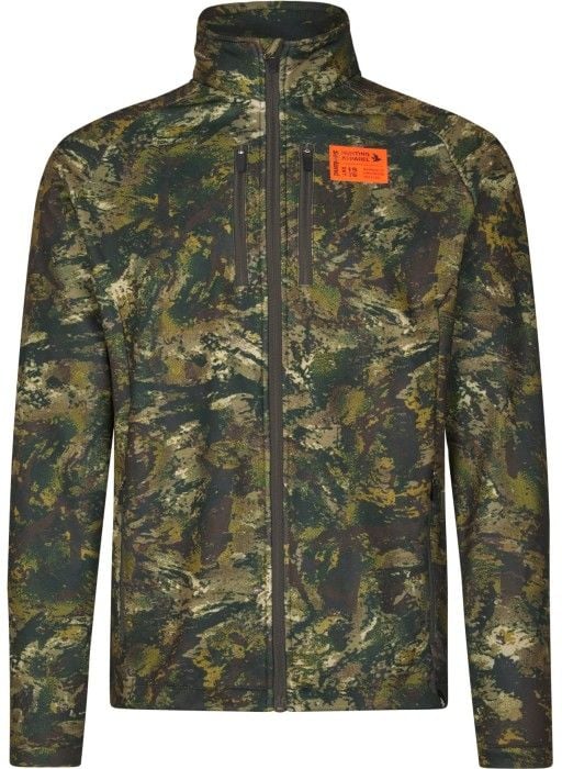 M's Tidal Camo Fleece Jacket Invis MPC Green