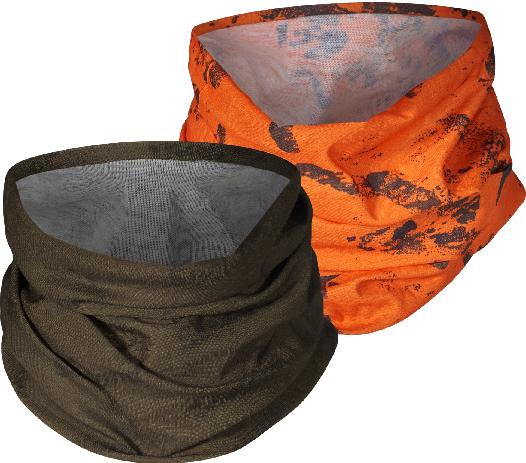 Neck Gaiter 2-Pack Pine Green/Invis Orange Blaze