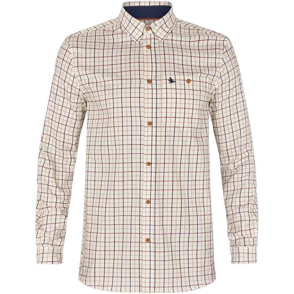 Oxford Skytteskjorta Classic Blue/Merlot Check