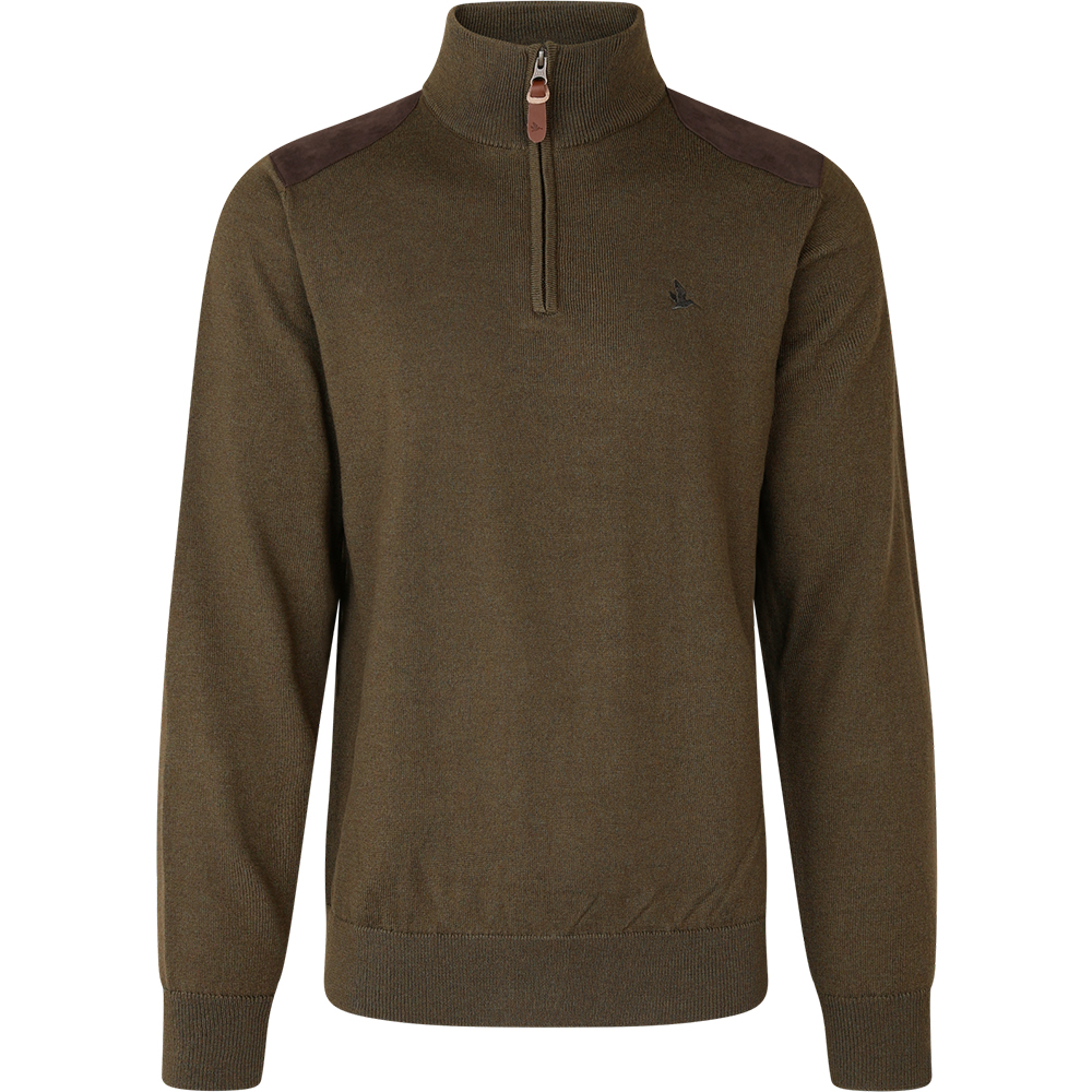 Pine Half Zip Genser Light Pine