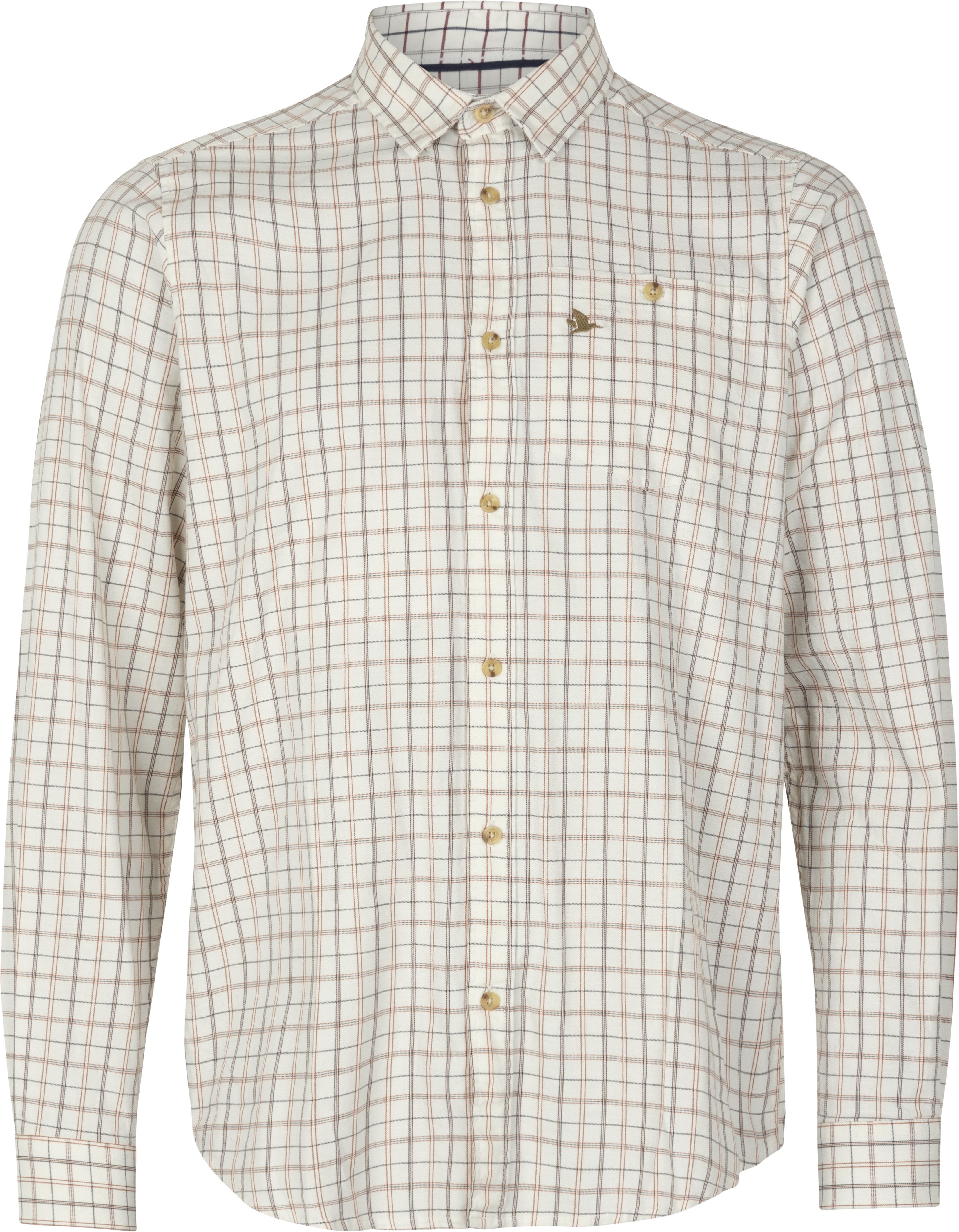 Shooting Shirt Gold Flame Check