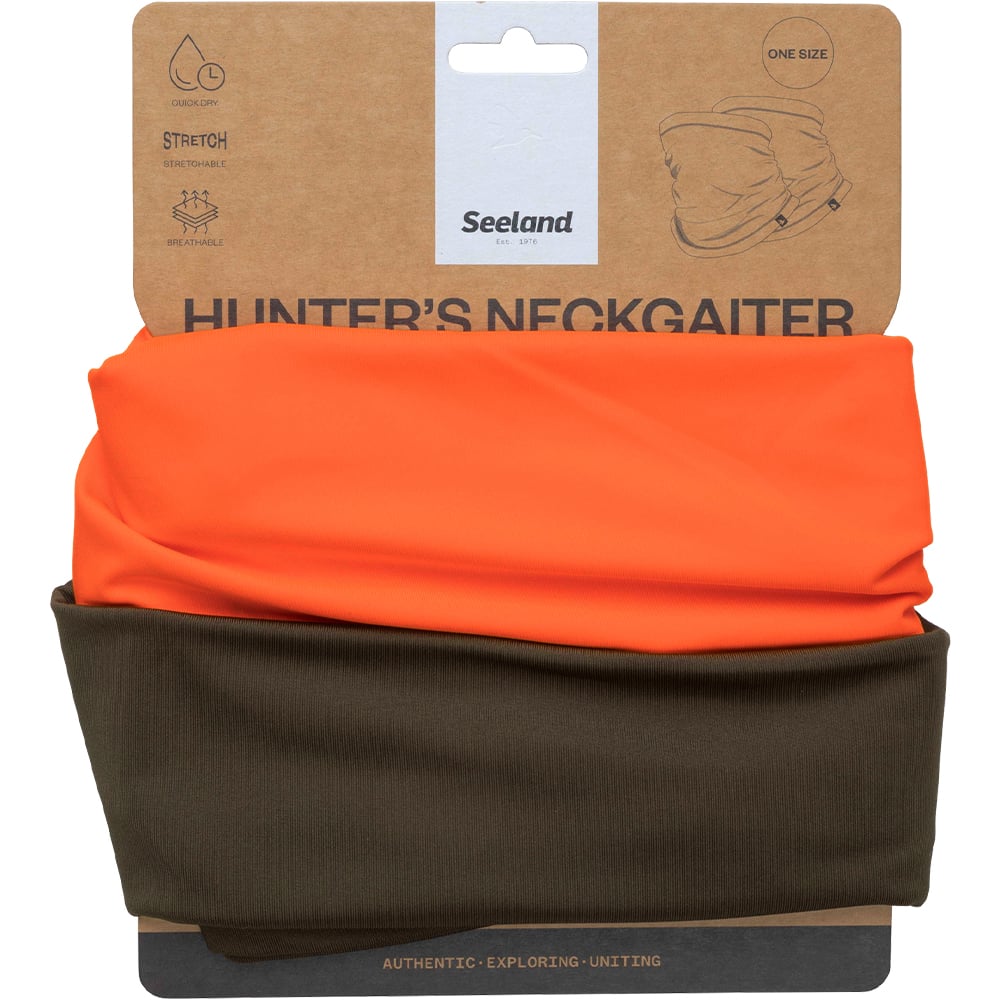 Spur Halsvarmer 2‑pakning Pine Green/Orange Blaze