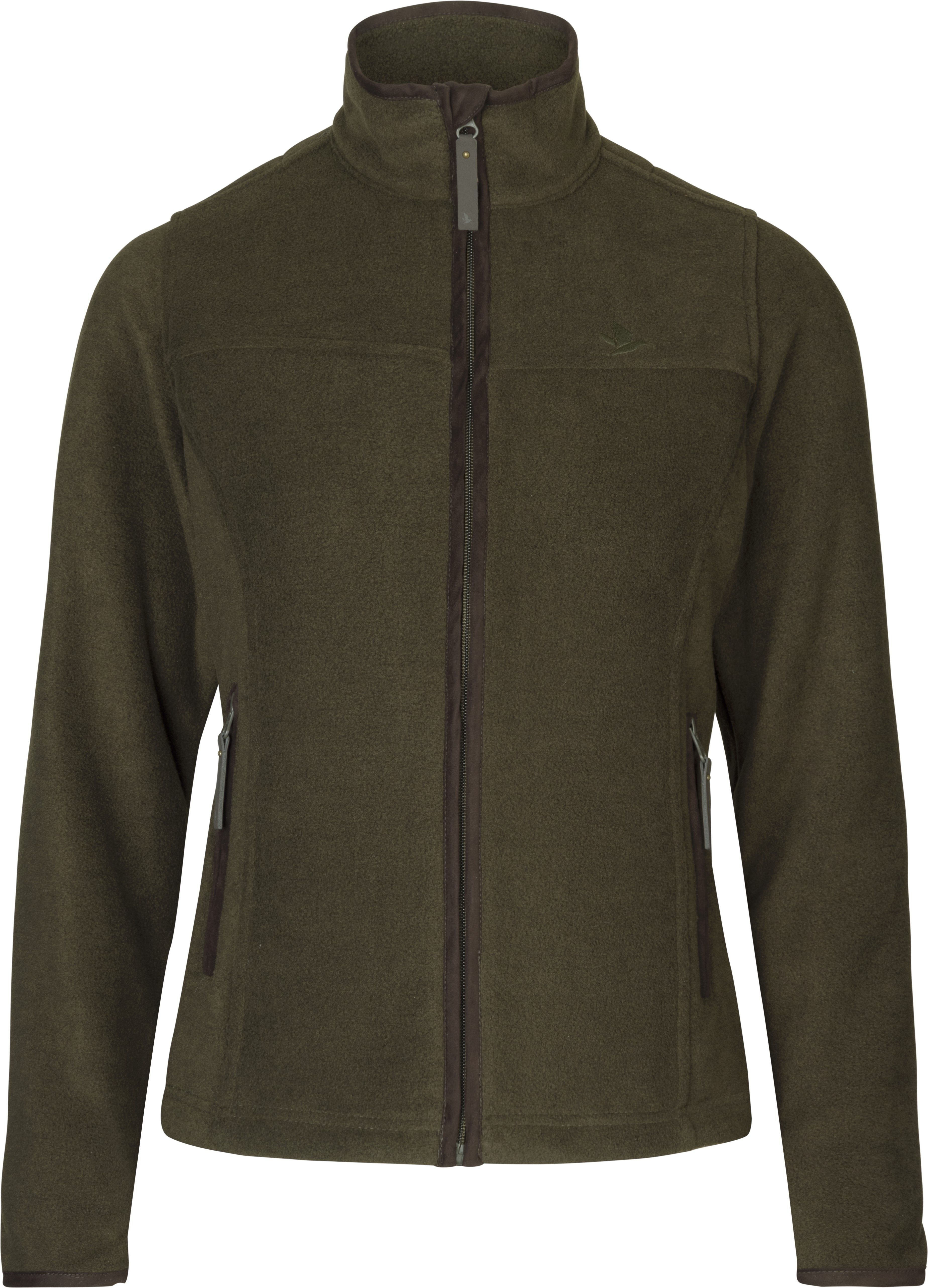 Woodcock Ivy Fleece Jacket Pine Green Melange