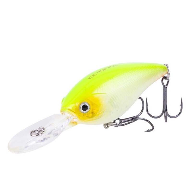 Shimano Lure Yasei Cover Crank F DR 70mm 3m+ Chartreuse