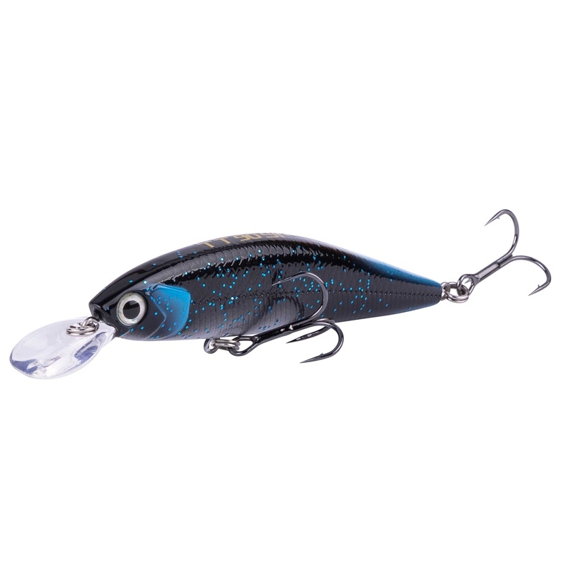 Shimano Lure Yasei Trigger Twitch D-SP 90mm 1.5m-3m Black Blue