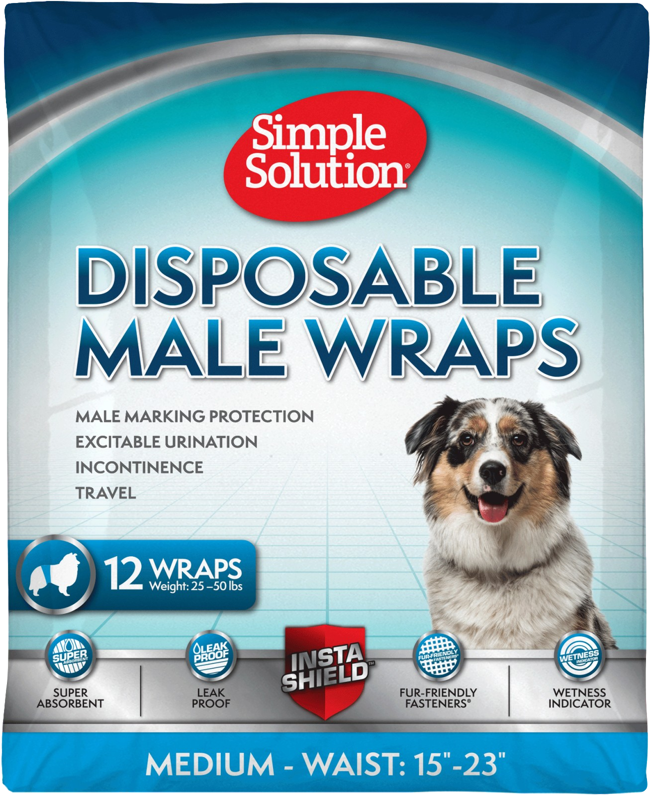 Disposable Male Wraps 12 pcs M