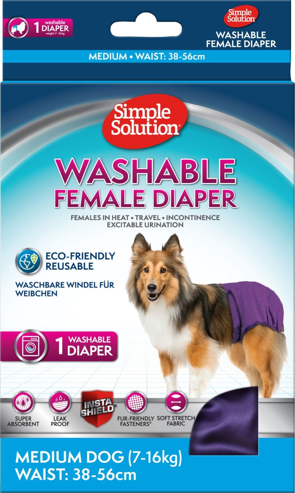 Washable Female Diaper Medium