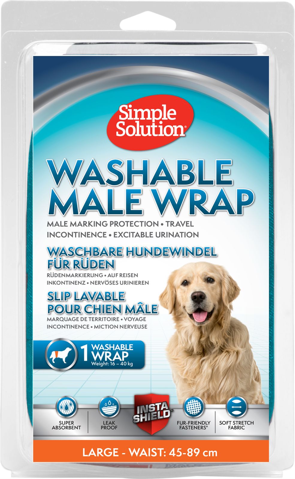 Washable Male Wrap Large