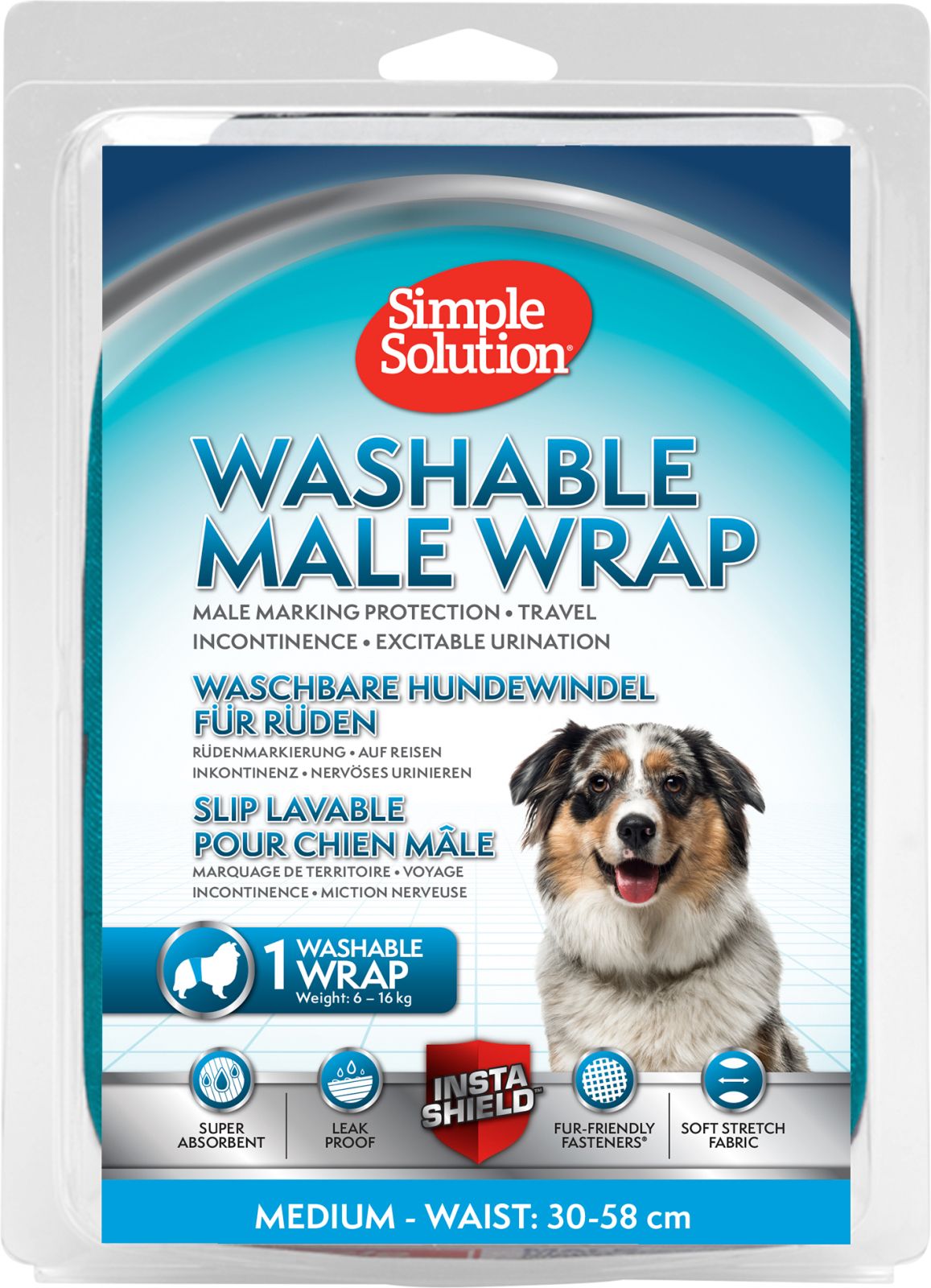 Washable Male Wrap Medium