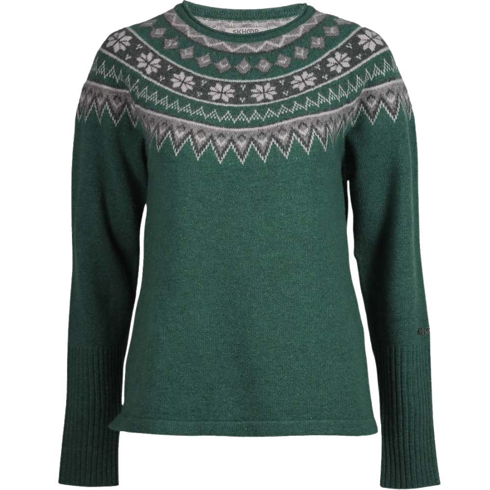 W's Scandinavian Sweater Pine Green