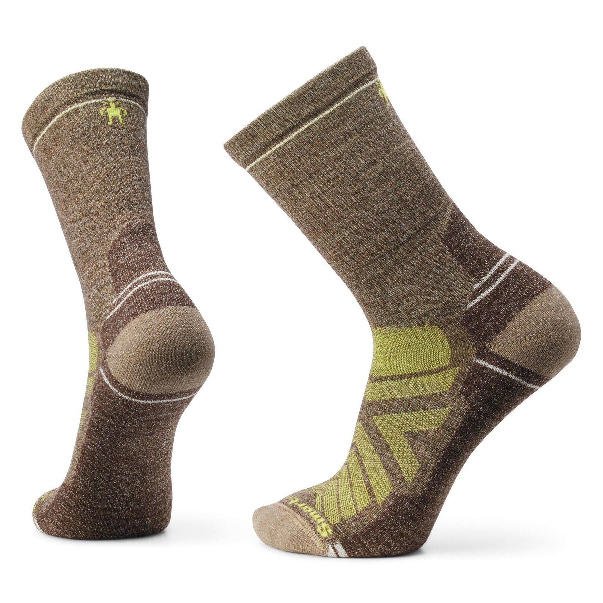 Hike Light Cushion Crew Socks Military Olive/Fossil