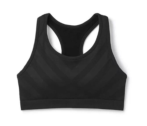 Merino Sport Seamless Racerback Bra