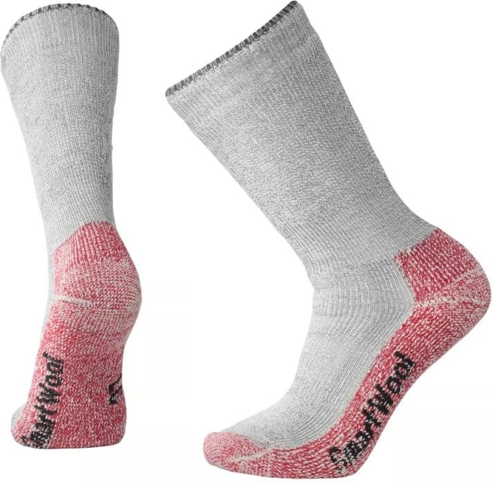 Mountaineering X-Heavy Mid Calf Grey/Crimson