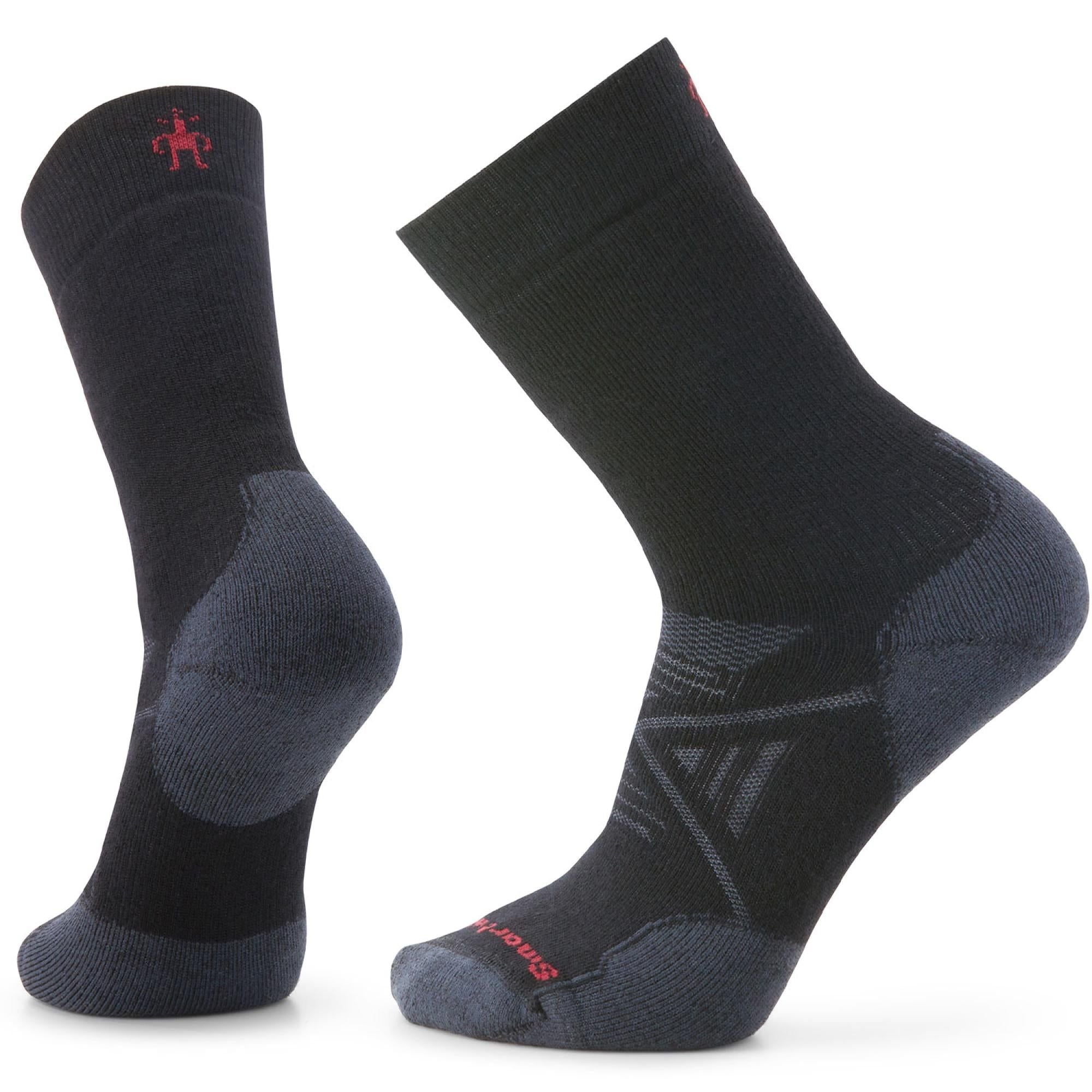 Nordic Full Cushion Crew Socks Black
