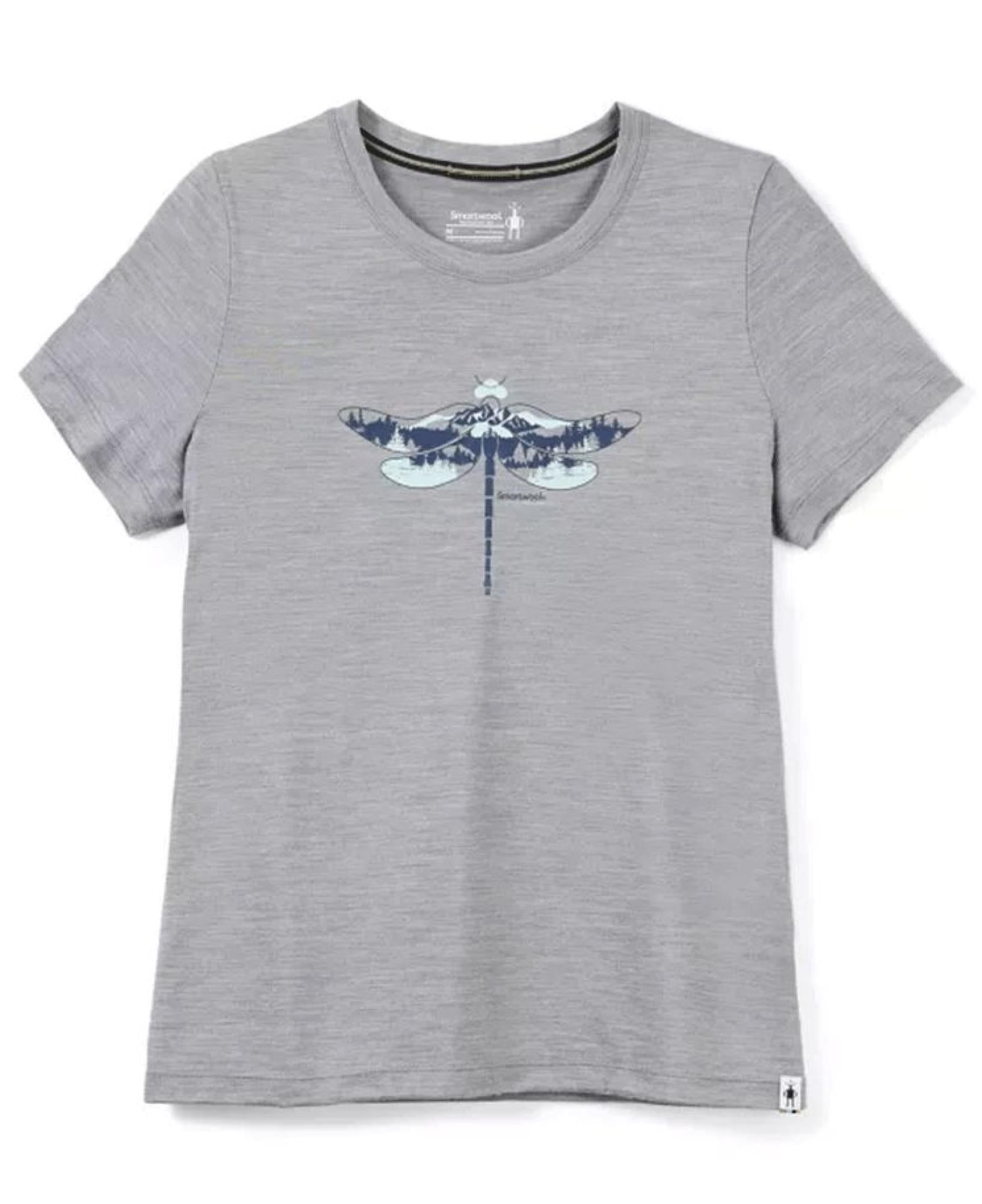 Women’s Merino Sport 150 Dragonfly Summit Slim Light Gray Heather
