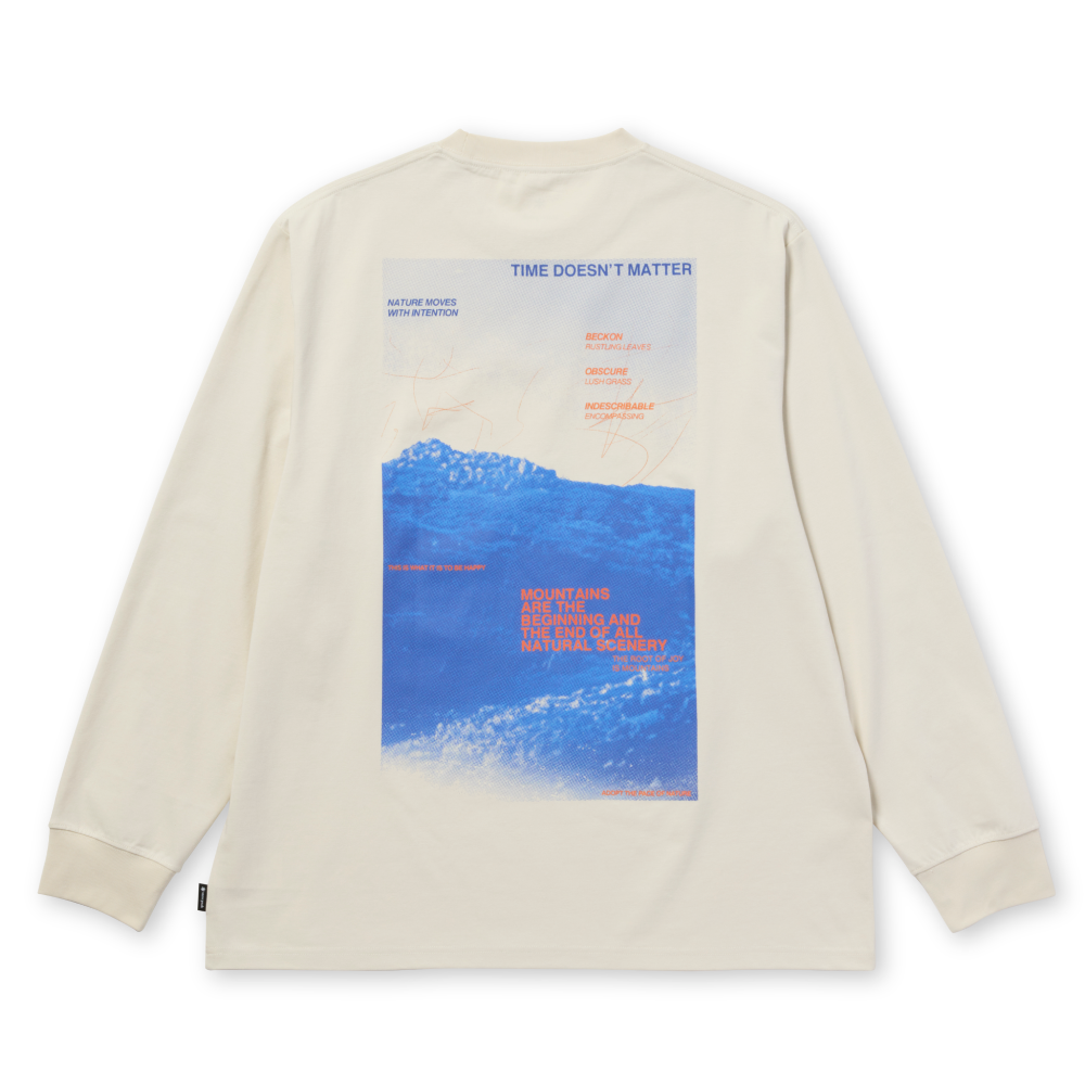 Campscape L/S T-Shirt Ivory