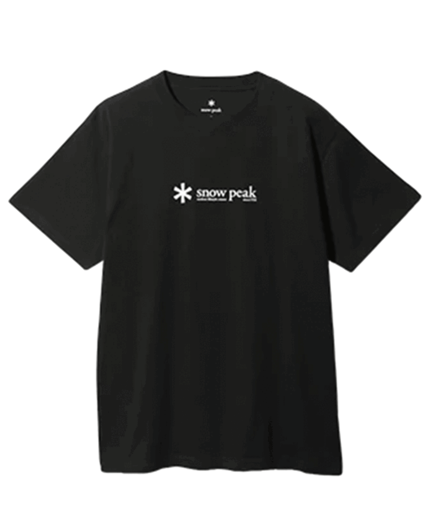 Soft Cotton Logo Short Sleeve T-Shirt Black