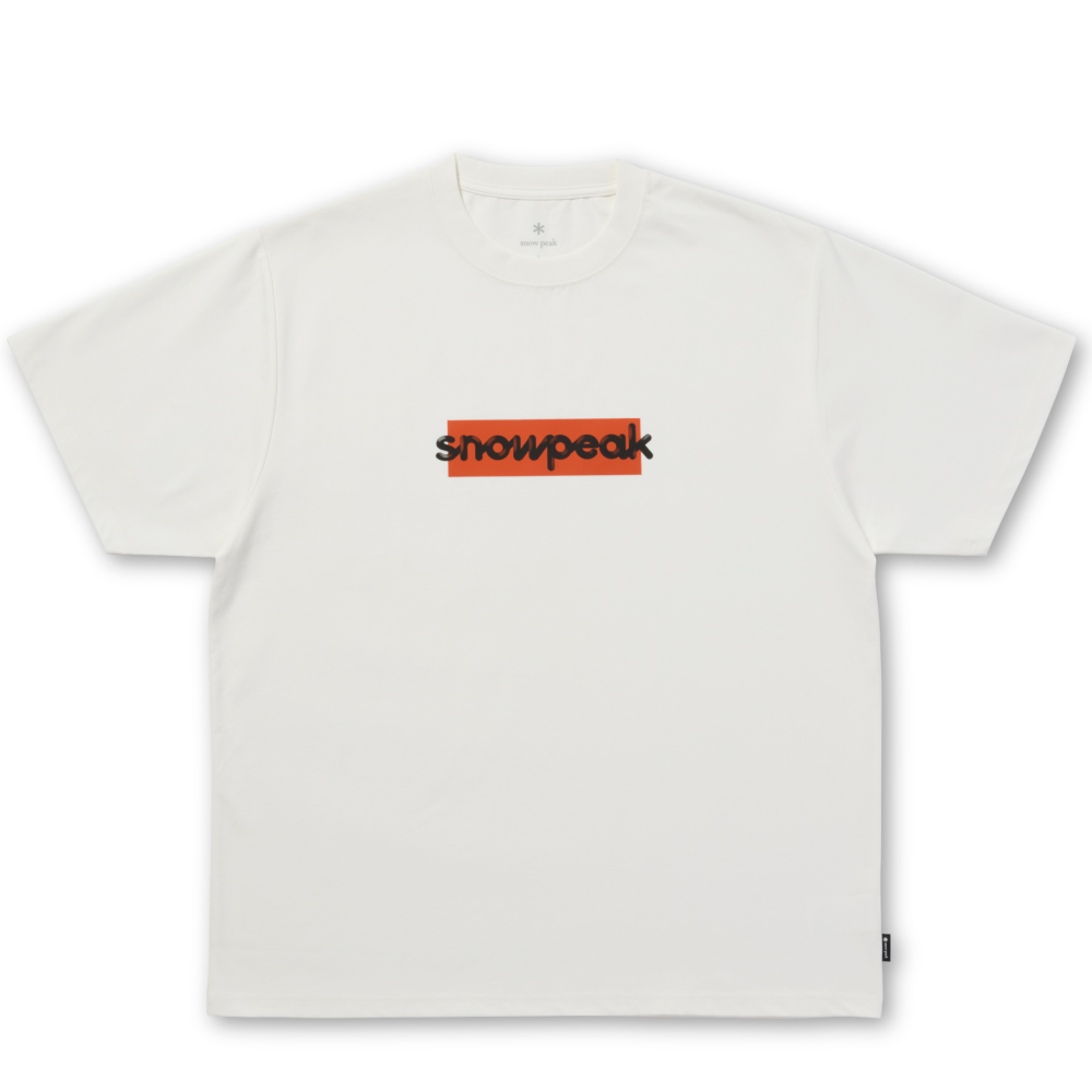 Sp Reflective Typography T-Shirt Off White